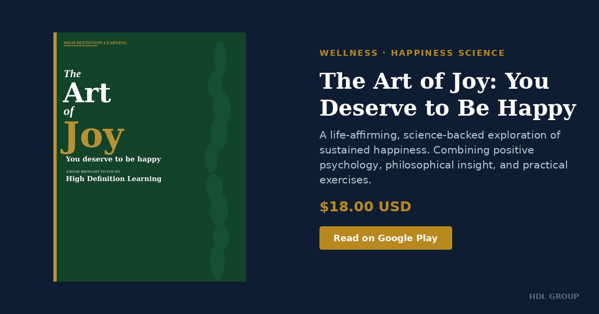 The Art of Joy — promotional graphic