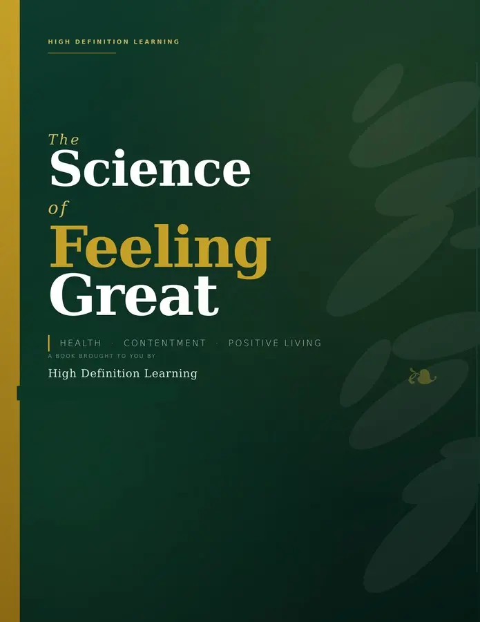 The Science of Feeling Great cover